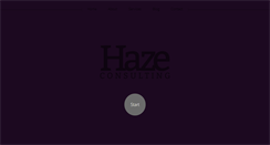 Desktop Screenshot of hazeconsulting.com